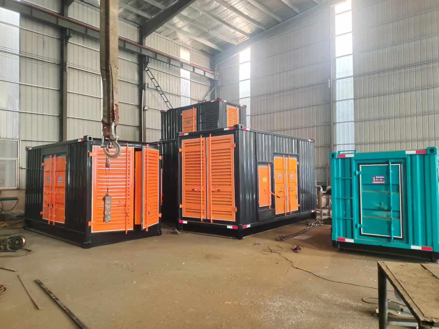 京山500kw柴油发电机组可以带动多少功率设备？